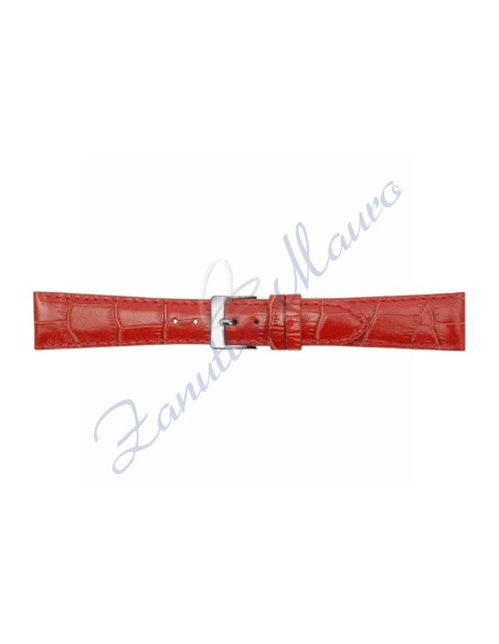 Cinturino stampa cocco 454XL ansa mm 16 colore rosso