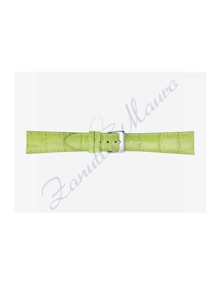 Cinturino stampa cocco 454 ansa 18 colore verde chiaro