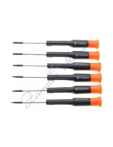 Assortimento 6 cacciaviti torx Kmt Tools