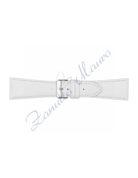 Cinturino 644 in pelle bianco ansa 30