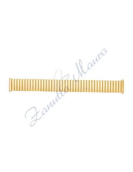 Bracciale elastico GDT1 in acciaio dorato ansa a pompa mm 16/22