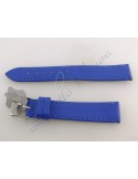 Strap Diloy smooth leather 304 loop mm 18 electric blue