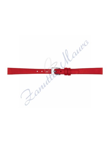 Cinturino 677-6 in cuoio Drake ansa  6 rosso