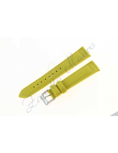 Cinturino 670 in cordura e lorica mm 18 colore giallo