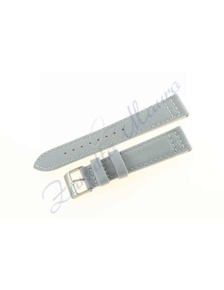 Cinturino 670 in cordura e lorica mm 20 colore grigio