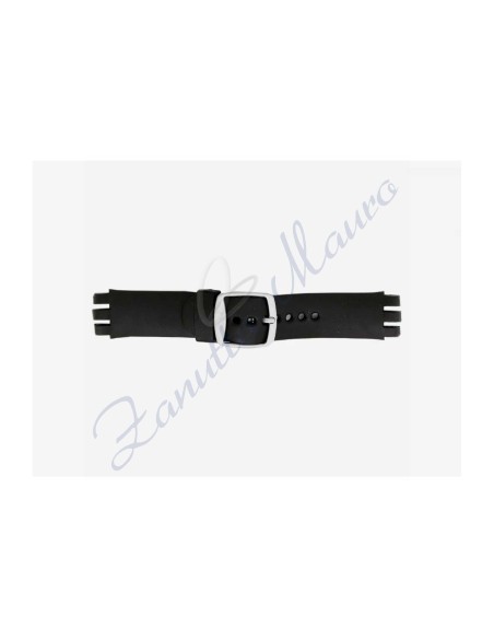 Cinturino soft touch 246SC per Swatch ansa mm 20 colore nero