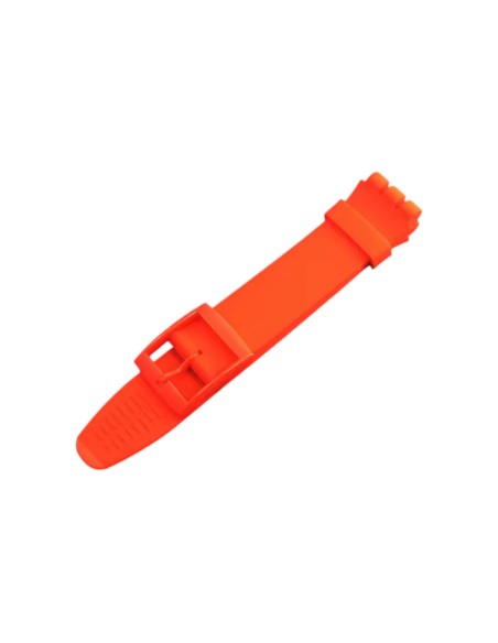 Cinturino in silicone per Swatch ansa mm 17 colore rosso