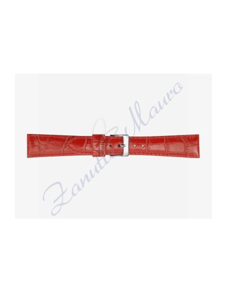 Cinturino stampa cocco 454 ansa 12 colore rosso