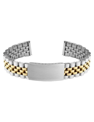 Bracciale GD7030 in acciaio bicolore gold ansa mm 14