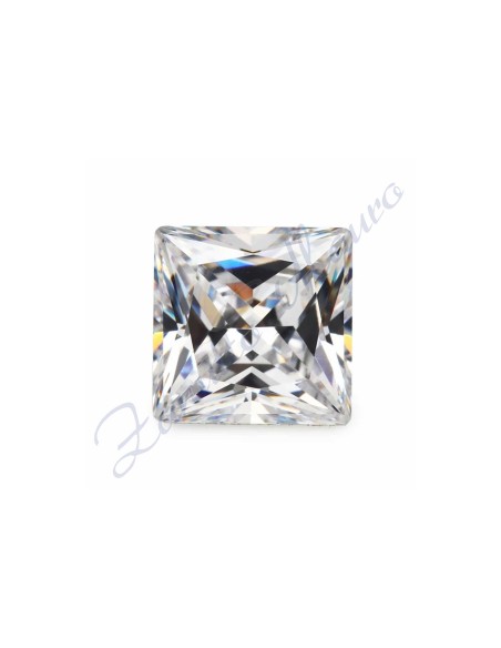 Cubic zirconia taglio Princess mm 2,50x2,50 Confezione da 5 pz