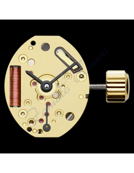 Movimento ETA 980.163 quarzo 2 sfere + secondia al 6
