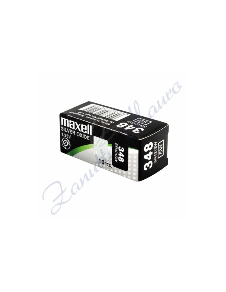 Pila Maxell  348  silver oxide SR421SW Hg 0%