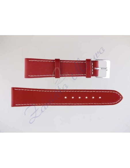 Cinturino Douglas rosso ansa 22