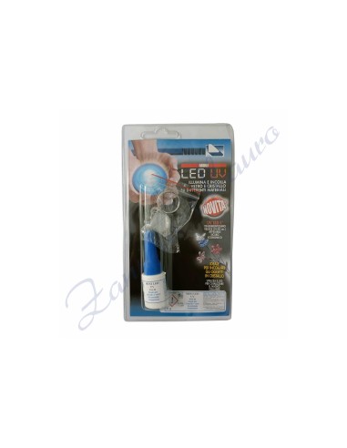 Colla fotosensibile UV glass 10 gr con luce led