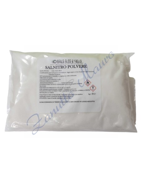 Salnitro in polvere sacco da 1 kg