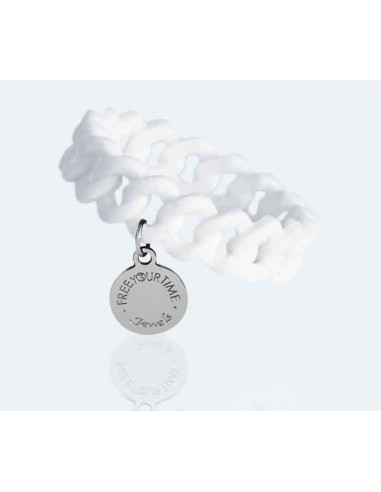 Bracciale Link FYT Bianco