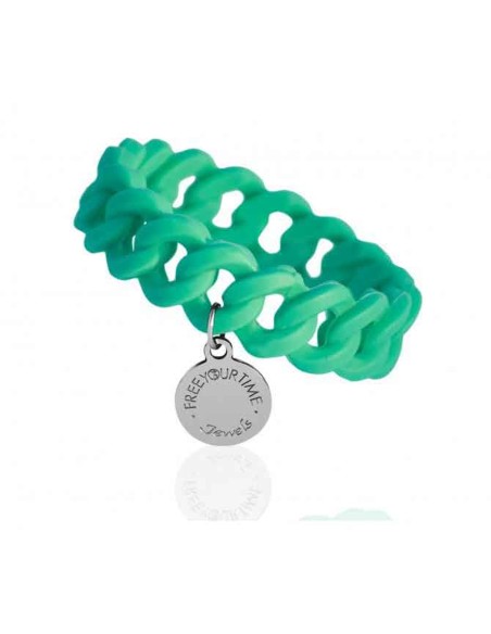 Bracciale Link FYT Verde Caraibico