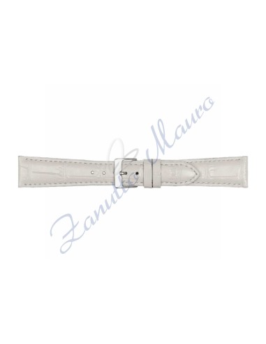 Cinturino stampa cocco 454 XL ansa 20 colore bianco