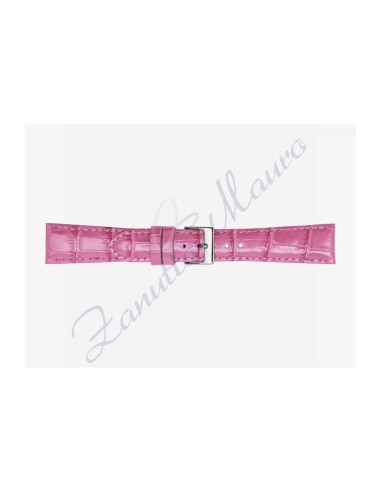 Cinturino stampa cocco 454 ansa 16 colore fuxia scuro