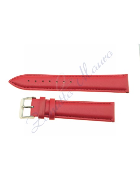 Cinturino vitello 669 ansa 12 colore rosso