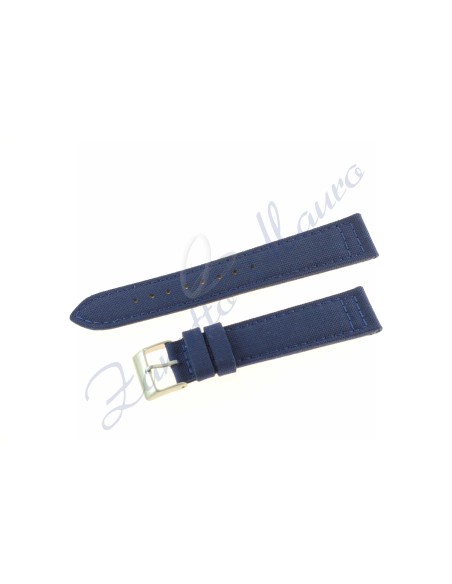 Cinturino 670 in cordura e lorica mm 20 colore blu scuro