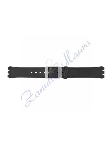 Cinturino PVC 245/SK per Swatch Skin ansa mm 17 colore nero