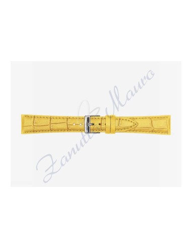 Cinturino Guinea 497 ansa mm 18 giallo