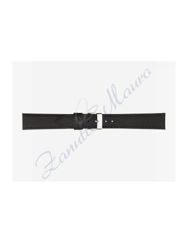 Cinturino 659 in cuoio drake semiribordato 12x10 colore nero