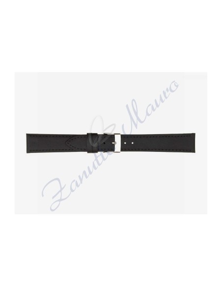 Cinturino 659 in cuoio drake semiribordato 16x14 colore nero