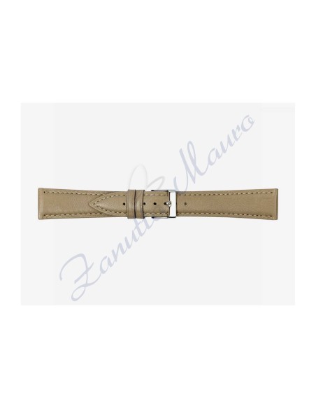 Cinturino 662 in cuoio drake semiribordato 14x12 colore beige