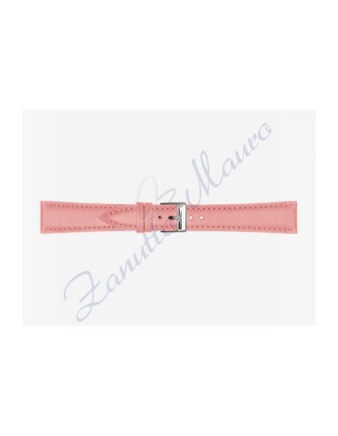 Cinturino 662 in cuoio drake semiribordato 16x14 colore rosa