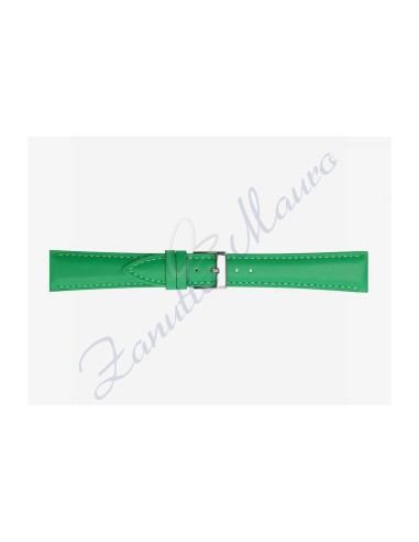 Cinturino 662 in cuoio drake semiribordato 16x14 colore verde chiaro