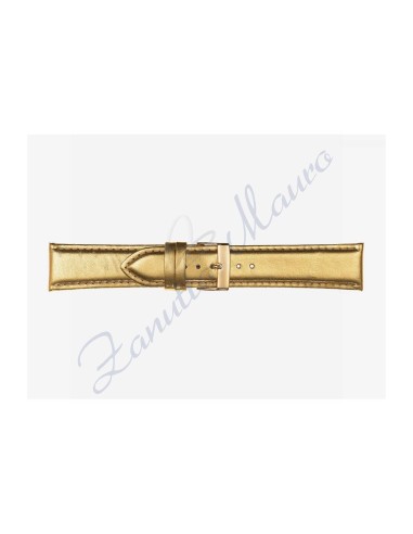 Cinturino 871 in vitello fashion 20x18 colore oro/gold