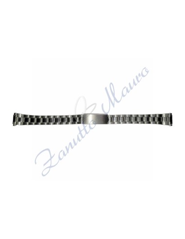 Bracciale 7104 in acciaio con ansa a pompa mm 10/14