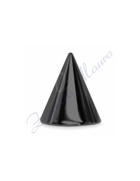 Cono mm 1,6x4 in acciaio 316L brunito