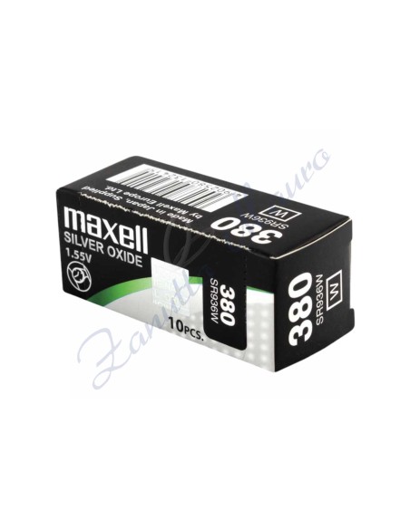 Pila Maxell  380  silver oxide SR936W Hg 0%