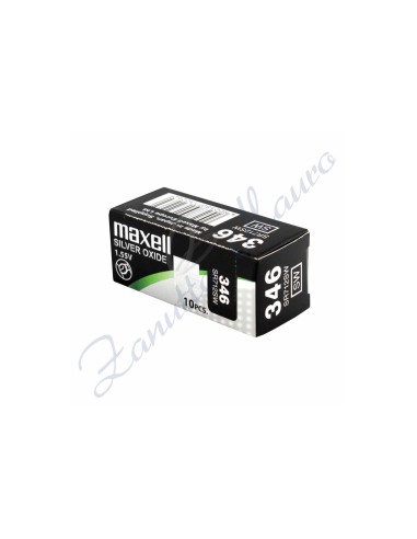 Pila Maxell  346  silver oxide SR712SW Hg 0%