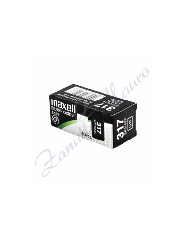 Pila Maxell  317  silver oxide SR516SW Hg 0%