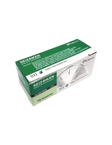 Pila Seizaiken  390  silver oxide SR1130W Hg 0%