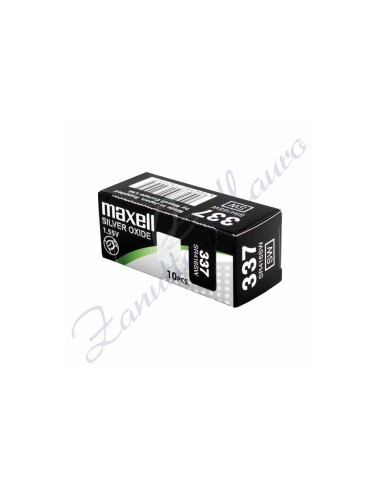 Pila Maxell  337  silver oxide SR416SW Hg 0%