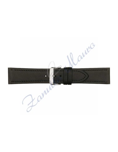 Cinturino 644 in pelle nero ansa 30x24