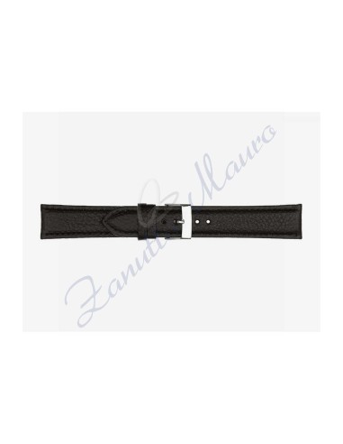 Cinturino 655 in pelle stampa antilope 20x18 colore nero