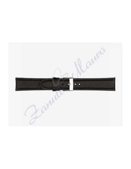 Cinturino 655 in pelle stampa antilope 22x20 colore nero