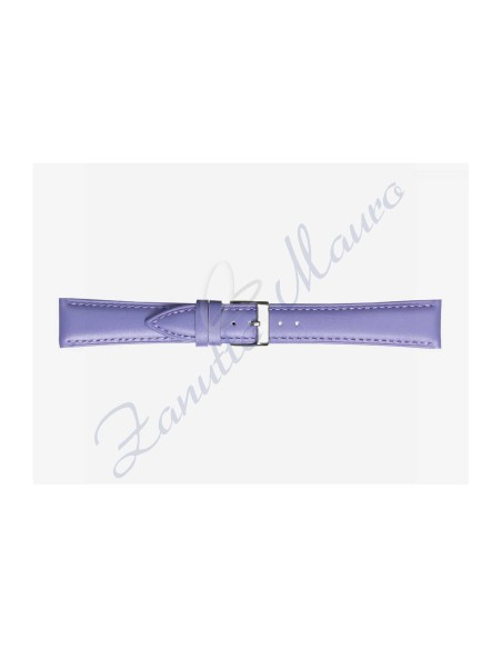 Cinturino 662 in cuoio drake semiribordato 14x12 colore viola scuro