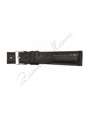 Cinturino 420 in vitello hudson 22x18 colore nero