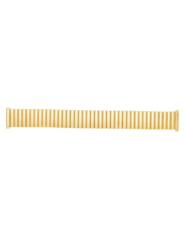 Bracciale elastico GDT1 in acciaio dorato ansa a pompa mm 16/22