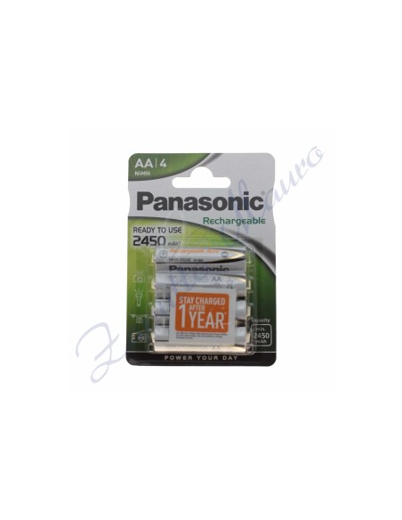 Pila Panasonic Stilo ricaricabile AA - bl 4 pezzi