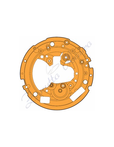 Platina principale movimento ETA 251.474 ricambio 100