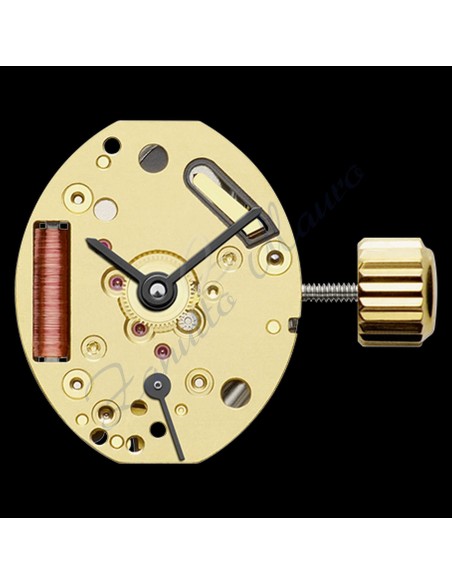 Movimento ETA 980.153 quarzo 2 sfere + secondi al 6