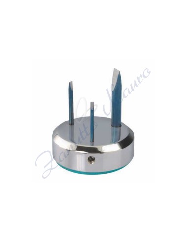 Utensile per anse tipo Van Cleef con 3 lame e base antiscivolo